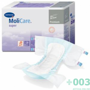 MoliCare Premium super soft подгузники для взрослых размер XL, 14 шт. (Моликар Премиум супер софт)