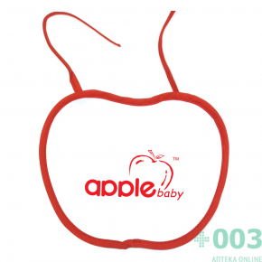 Apple baby Детские нагрудники (3 шт.) "Яблочко" а.01T05