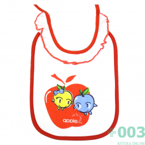 Apple baby Детские нагрудники (3 шт.) с воротничком а.01T09