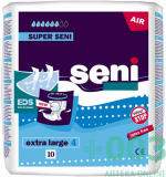 Подгузники для взрослых Супер Сени (Seni) Плюс Extra large L...
