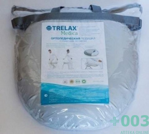 МСС Подушка ортопедическая с отверстием на сиденье TRELAX MEDICA
