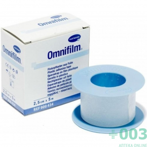 Омнифилм Пластырь 5мх2,5см гипоаллергенный из прозрачной пленки OMNIFILM HARTMANN (Хартманн)