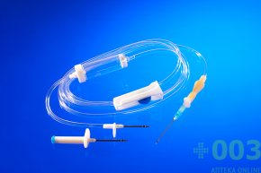 Vogt Medical Система для в/в вливания инфузионных растворов с металлическим шипом