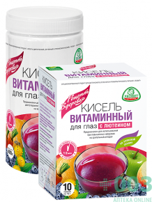 Кисель витаминный для глаз с лютеином 400г