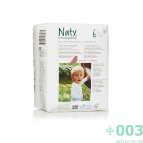 NATY (Нати) подгузники для детей размер 6 (16+ кг) 18 штук