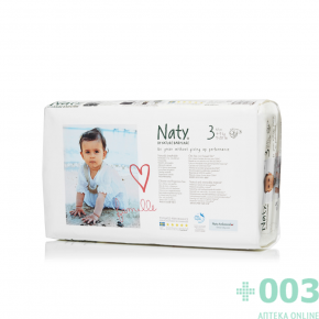 NATY (Нати) подгузники для детей размер 3 (4-9 кг) 52 штук