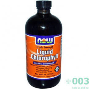 Нау Фудс Хлорофилл Жидкий (Chlorophyll Liquid) 473 мл