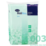 MoliNea plus Впитывающие пеленки-простыни: размер 60х90 см, 110 г/м², 5 шт/ МолиНеа плюс