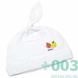 Apple baby Детская шапочка с цветным отворотиком а.01M02