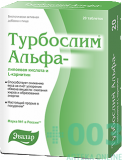 Турбослим альфа-липоевая кислота+L-карнитин таб N20 Эвалар